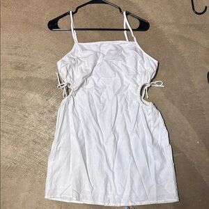 Aerie White Sleeveless Dress